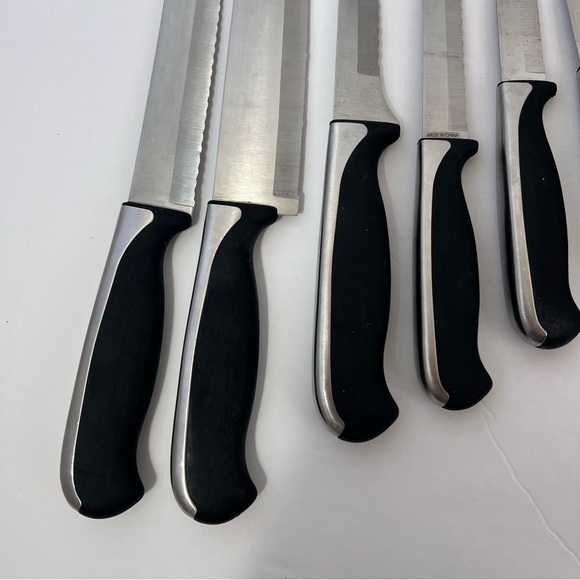 J.A Henckels International Set Of 11 Everedge Plus Stainless Steel Knife - Picture 7 of 13